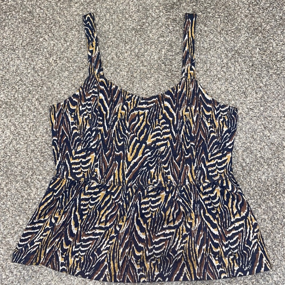Anthropologie Peplum Top